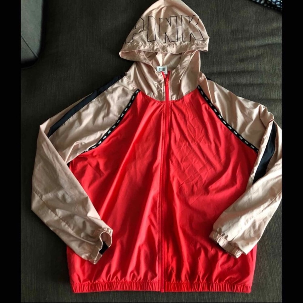 VS Pink Anorak Windbreaker Jacket